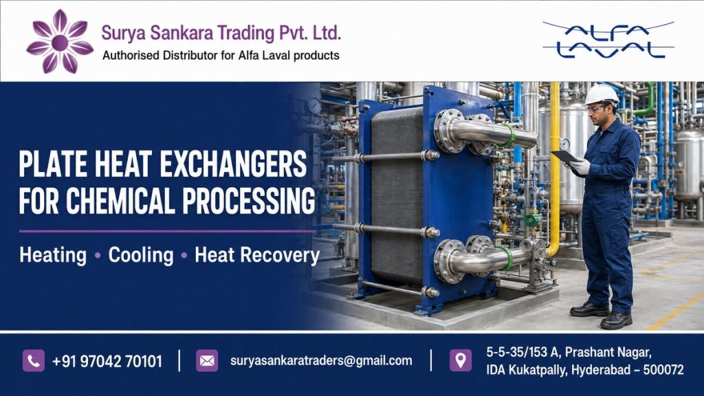 Plate Heat Exchangers for Chemical Processing
