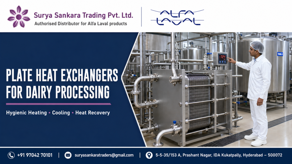 Plate Heat Exchangers for Dairy Processing