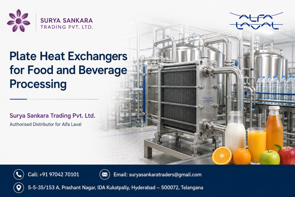 Plate Heat Exchangers for Food and Beverage Processing